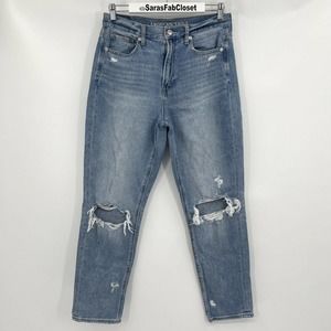 American Eagle Outfitters Blue Straight Leg Jeans